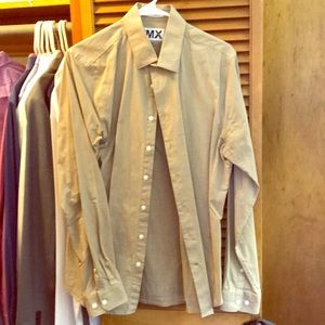 Men’s express slim fit dress shirt